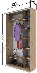 Dulap-cupe Confort-NV 2D PAL (130x45cm)