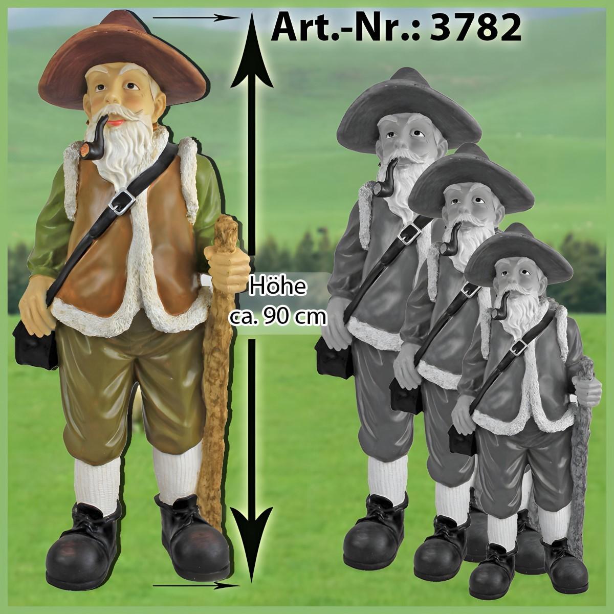 Decor pentru gradina Figuren Discounter Moș H90cm