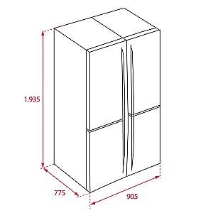 Frigider Teka RMF 77920 SS