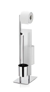 Perie de WC KELA +suport hârtie, Style