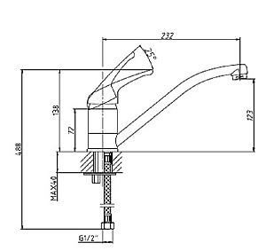 Robinet bucatarie Tivoli 88044