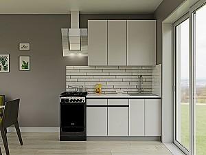 Set mobila bucatarie Confort-NV Alfa 1.4 m Nymphaea Alba