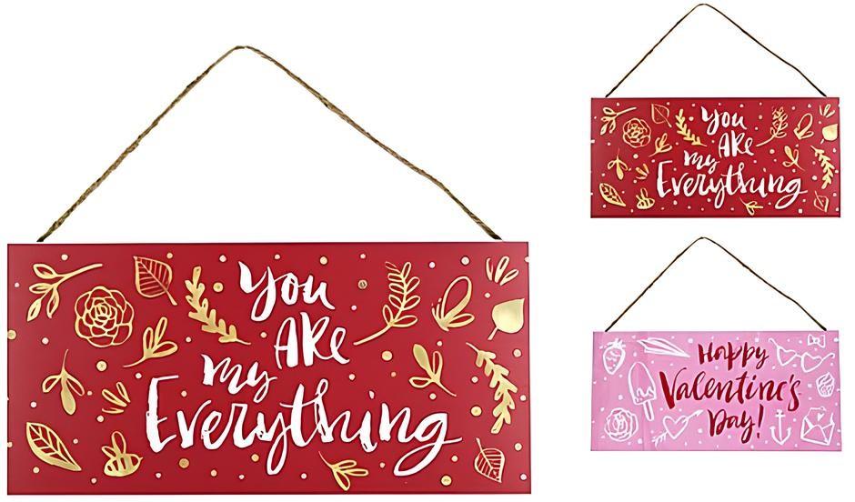 Decoratiune de interior Sf.Valentine Valentine 37X18cm