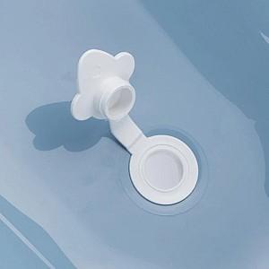 Cada pentru bebelusi Keeeper Pure (10342680) Nordic Blue 84cm