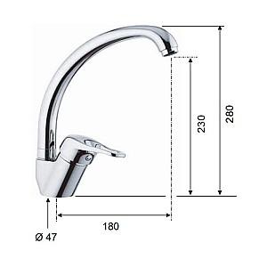 Robinet bucatarie Remer KISS 42