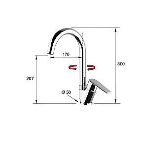 Robinet bucatarie Remer V42B