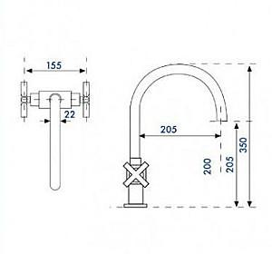 Robinet bucatarie Sobime FET43