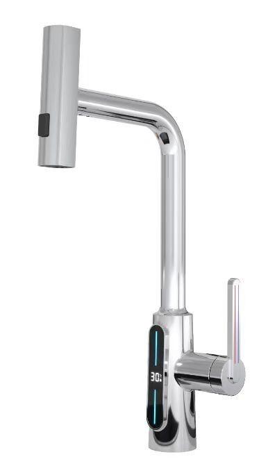 Robinet bucatarie CEO Digital Satin