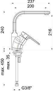 Robinet bucatarie Herz Infinity i21 Plus UH00172