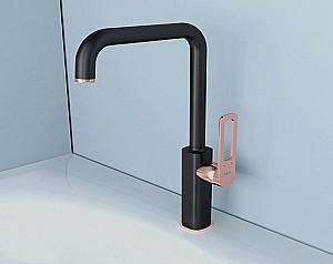 Robinet bucatarie Iddis Slide SLIBG00I05 Black/Gold