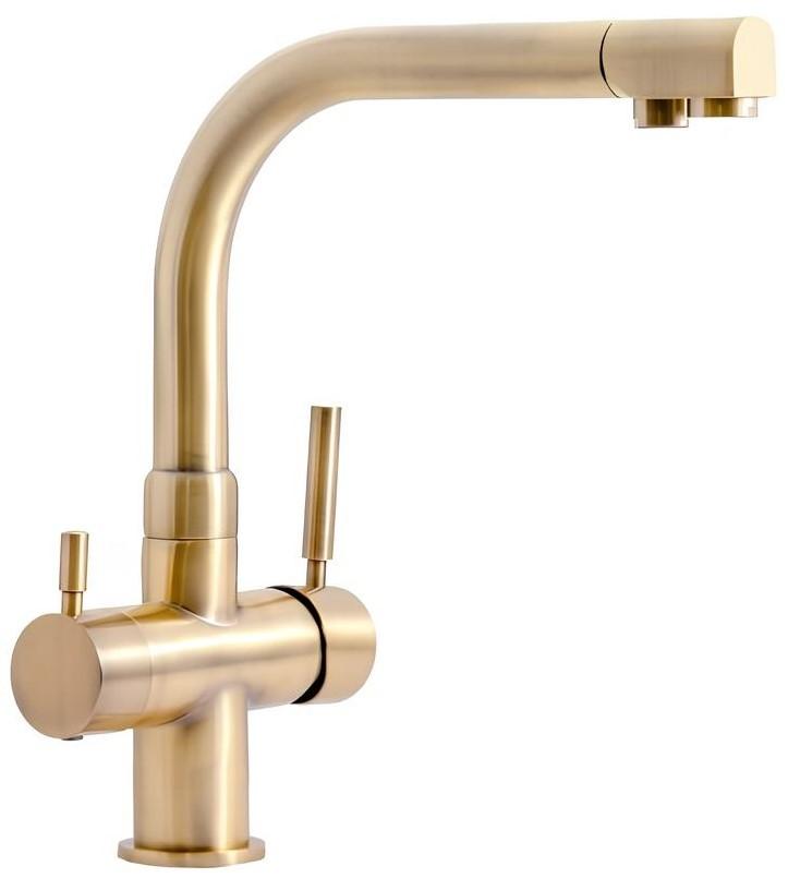 Robinet bucatarie Hoff 3301 G Antique Brass