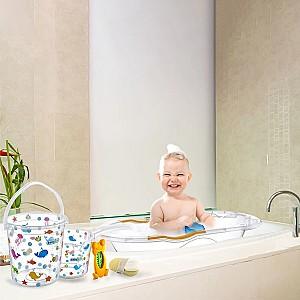 Cada pentru bebelusi BABYJEM albastru