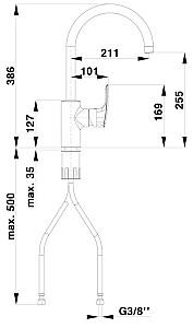 Robinet bucatarie Herz Elite e20 Plus UH00101