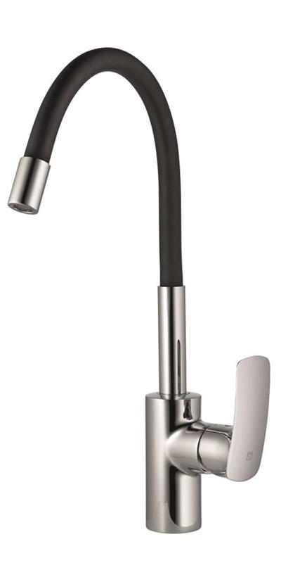 Robinet bucatarie Herz Elite e24 Flex UH00120 Black/Crom