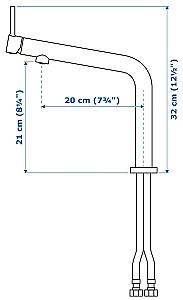 Robinet bucatarie IKEA Bosjon (204.573.81)