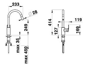 Robinet bucatarie Herz Elite e22 Plus UH00111