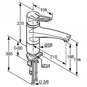 Robinet bucatarie Kludi MX DN 15 (399040562)