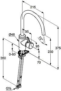 Robinet bucatarie Kludi Bingo Star SL (428039678)