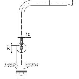 Robinet bucatarie Franke ATLAS NEO