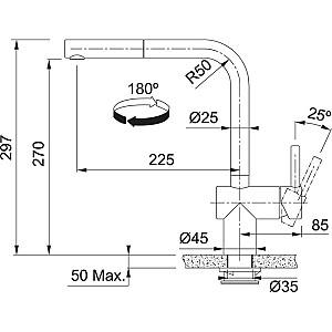 Robinet bucatarie Franke ATLAS NEO