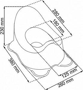 Oala copii Keeeper Paw Patrol (18670100) White