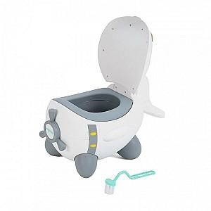 Oala copii U-Grow avion alb