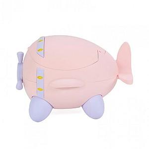 Oala copii U-Grow avion, roz