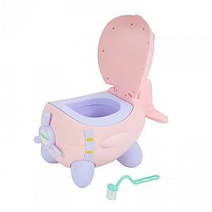 Oala copii U-Grow avion, roz