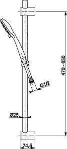Set de duș Armatura Neon 103910