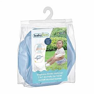 Oala copii BABYJEM Portable Seat Albastra