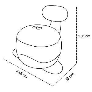 Oala copii Skiddou Pottili evening shadow/grey 2090021