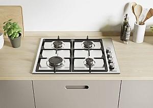 Plita pe gaz incorporabila CANDY CHG6LX (Inox)