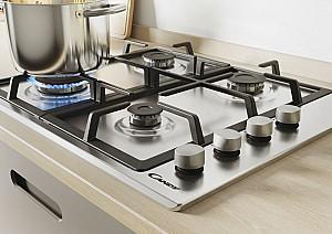 Plita pe gaz incorporabila CANDY CHG6LX (Inox)