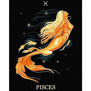 Tablou pe numere BrushMe Pești 40x50 BSB0039FC