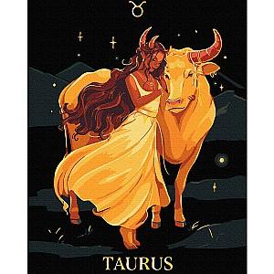 Tablou pe numere BrushMe Taur 40x50 BSB0036FC