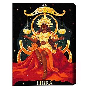 Tablou pe numere BrushMe Balanță 40x50 BSB0033FC