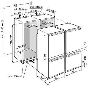 Frigider incorporabil Liebherr IXCC 5155