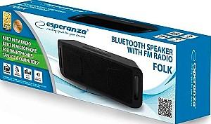 Boxa portabila Esperanza Folk EP126KK Black