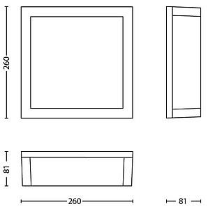 Aplica Philips SKIES 42W