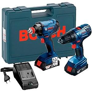 Set de scule electrice Bosch GDX+GSR 18V