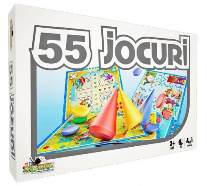 Joc de masa Noriel 55 De jocuri intr-unul singur NOR4316