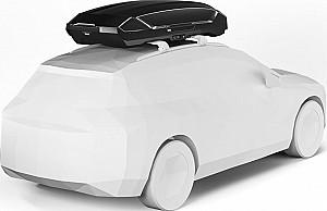 Cutie portbagaj THULE Motion 3 XXL Low black glossy