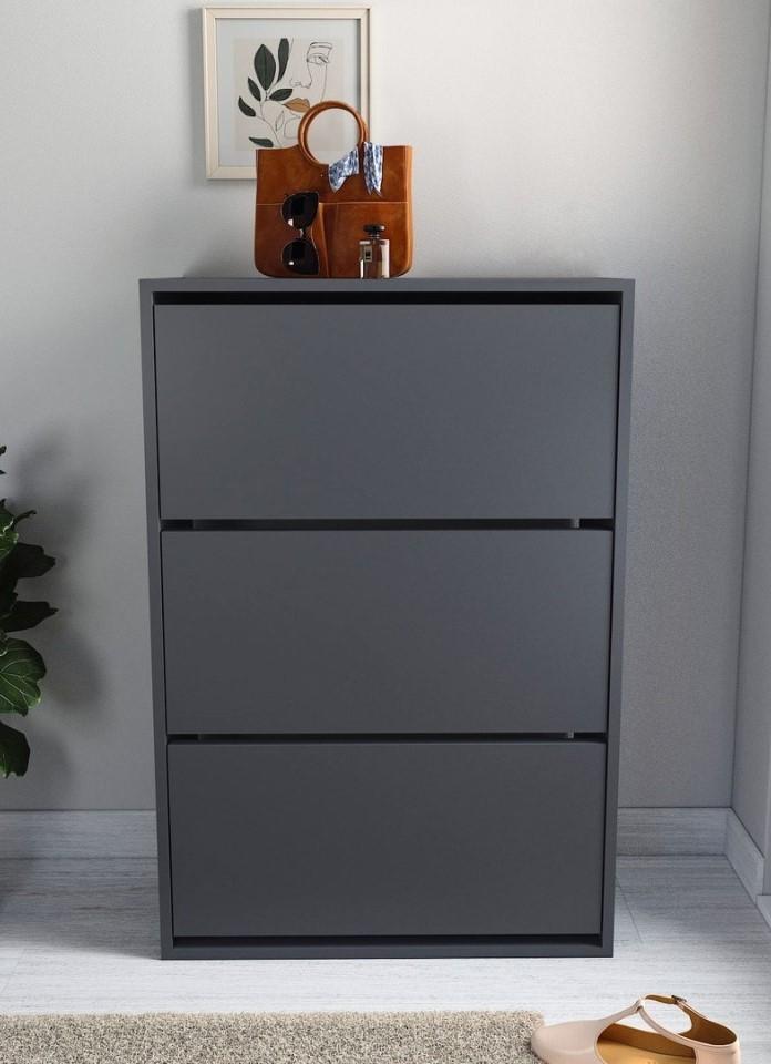Dulap pentru incaltaminte Fabulous 3D (Anthracite)