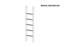 Mobila camera copii Polini Kids Simple White/Pink