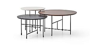 Masuta de cafea, reviste Dogtas MALEKI 51cm Negru