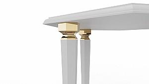 Masuta de cafea, reviste Dogtas LORENTA JASMIN 42.4x49cm Alb