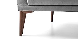 Fotoliu Dogtas RITA GK2267 Velvet Gri Deschis