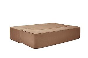 Canapea transformabila Edka Meteor 180x120x32 M26 Cafeniu Nisipiu