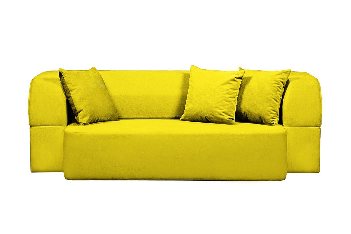 Canapea transformabila Edka Meteor 180x120x32 M13 Galben