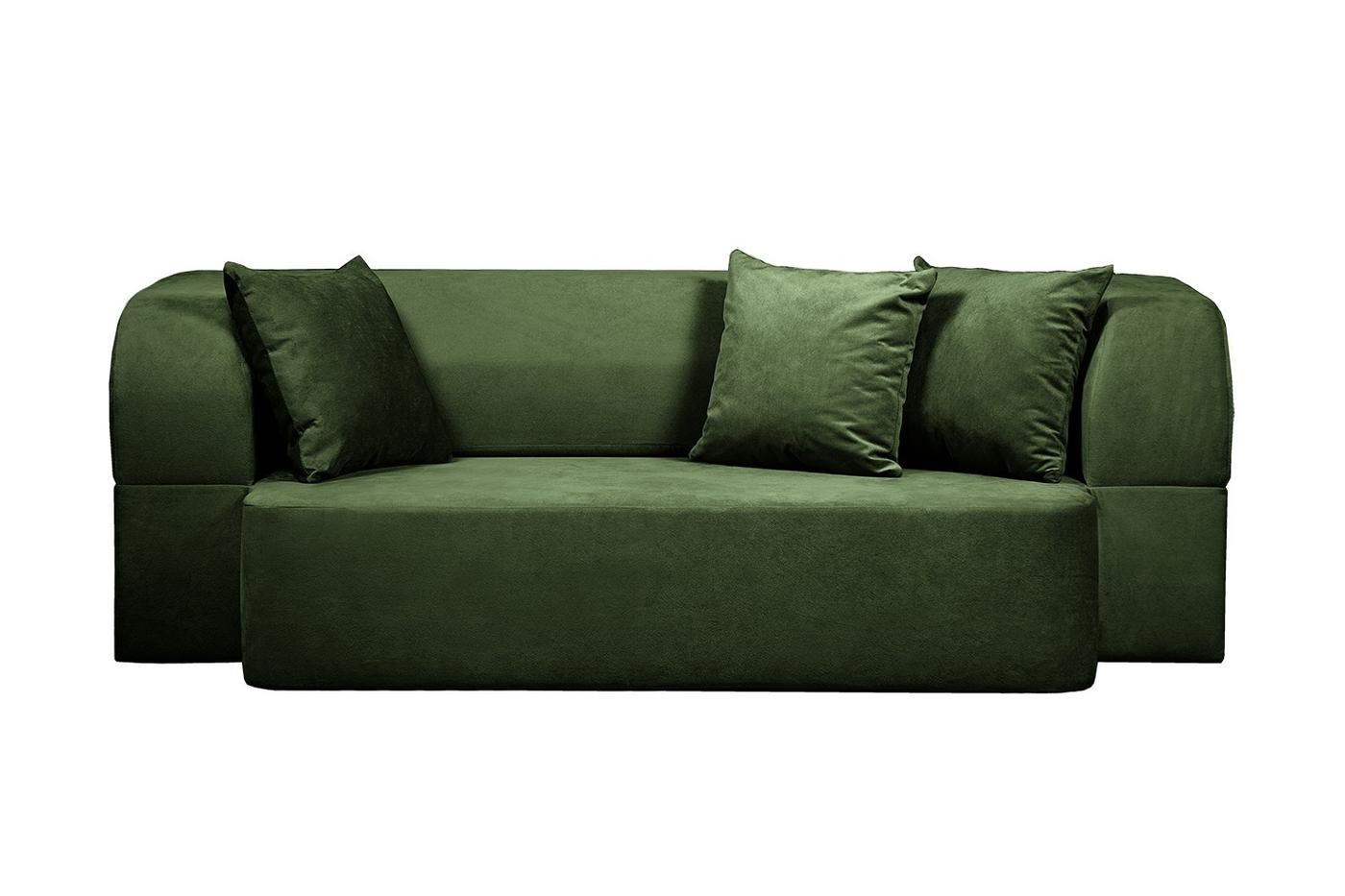 Canapea transformabila Edka Meteor 180x120x32 M35 Verde Inchis